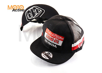 Бейсболка "HND" (снепбек, сетка, черная)