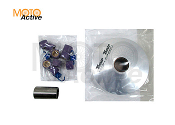 Вариатор спортивный Suzuki AD100 в сборе (палец, пружины сцепления, ролики 7/8/9 гр.)