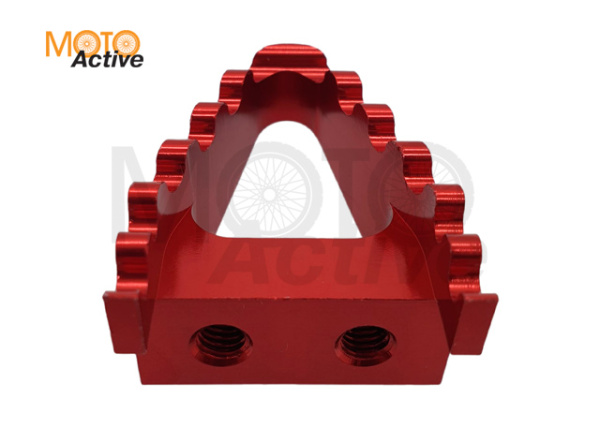 Опорная площадка педали тормоза KAYO питбайк CNC красная