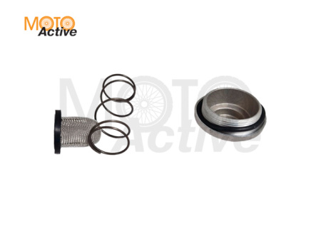 Пробка слива масла (болт) 4Т CB/CG 125/150 ( маслянный фильтр) "KOMATCU"