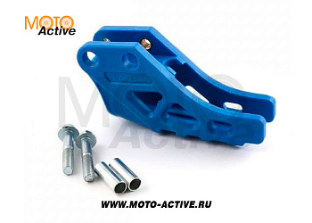 Успокоитель цепи (ловушка) для питбайка пластиковая универсальная SM-PARTS синяя