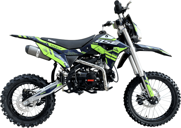 Питбайк BSE PH125 AK47 Green (040) Питбайк BSE PH125 AK47 Green (040)