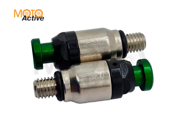 Клапаны воздушные пер. вилки (пара) IGP SHOWA/KYB/SACHS M5 (зелёный)