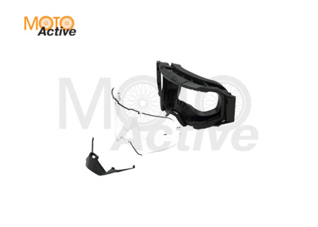 Маска кросс Leatt 5.5 Acid Tiger Light Grey 58%