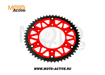 Звезда ведомая 520-52 X-TECH алюминевая с самоочисткой Кросс 250-450 6х153х125