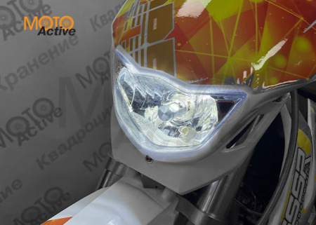 Питбайк SSSR CORE 125 E SA 17/14 Cosmic Orange 1 (Полуавтоматическая КПП, кикстартер)