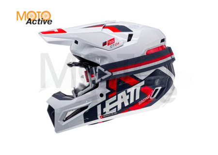 Кроссовый шлем с очками Leatt 3.5 V24 Royal