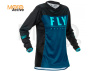 Футболка для мотокросса женская FLY RACING WOMEN'S LITE 2020 синяя/голубая/черная