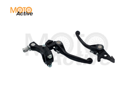 Рычаг сцепления тормоза складные  черные