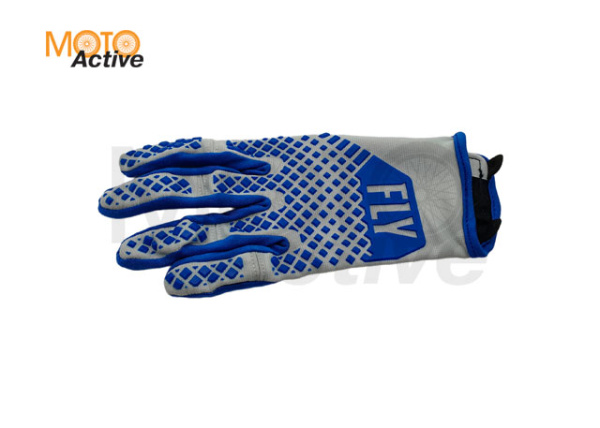 Перчатки FLY RACING KINETIC , серый/синий