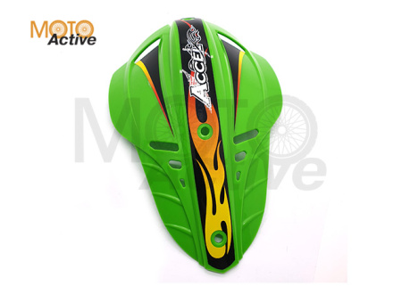 Защита рук с пластиковыми щитками ACCEL HGS-01 ACCEL 22.2 мм (зеленая)