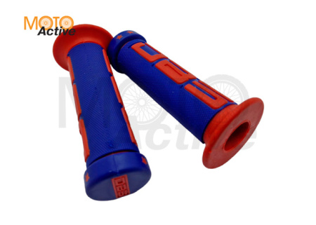 Ручки руля (mod:1, сине-красные) "DBS" (#YMBT)