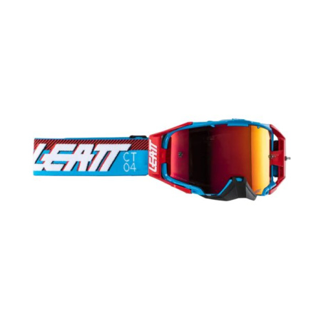 Маска кросс Leatt 6.5 Iriz Cyan Red 28% 2025