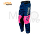 Брюки для мотокросса FLY RACING KINETIC KHAOS (детские), розовые/темно-синие/серые
