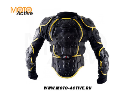 Черепаха защитная ATAKI SC-P114 черная/Hi-Viz желтая