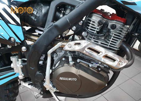 Мотоцикл REGULMOTO ZR 300 PR 4 valves 6 Gear (балансир, с ПТС)) черный-синий