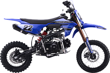 Питбайк BSE NEW ERA 110e 14/12 Blue Reed (Полуавтоматическая КПП) semi auto