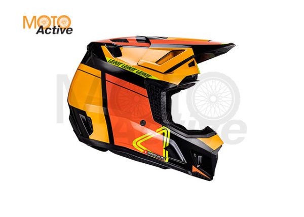 Кроссовый шлем с очками Leatt 7.5 V24 Citrus