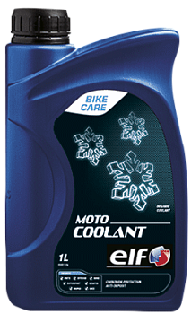 Охлаждающая жидкость ELF/MOTO COOLANT ORGANIC., 1л.