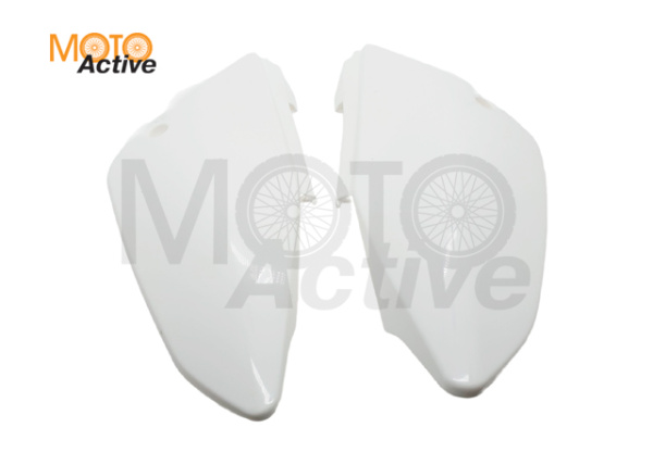 Облицовка боковая питбайк Seven, Seven Medalist, белый