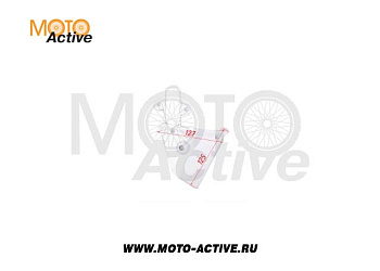 Боковой обтекатель передний левый нижний KAYO K1