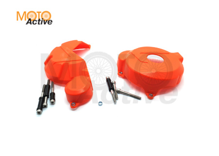 Защита крышек двигателя пластиковая (компл. 2 шт.) OTOM ZS 172FMM (CB250-F)