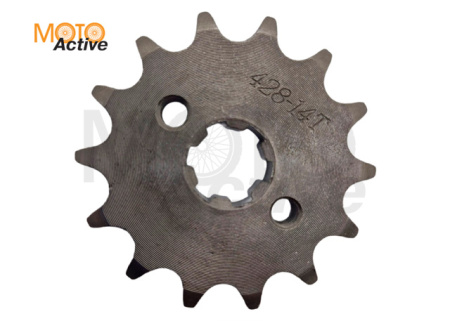 Комплект (приводная цепь звезды) 428H-132L/428-14/428-41 KMC Питбайк (WW0540)