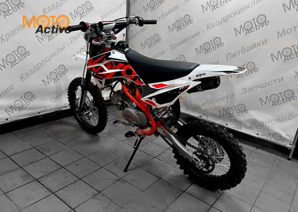 Питбайк KAYO BASIC TT140 17/14 KRZ (механ. сцепл., кикстартер)