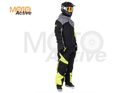 Комбинезон для снегохода KLIM RAILSLIDE #1 black-yellow (текстиль)