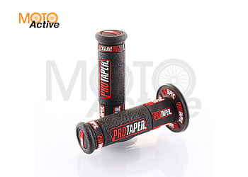 Ручки руля (черно-красные)"PROTAPER"
