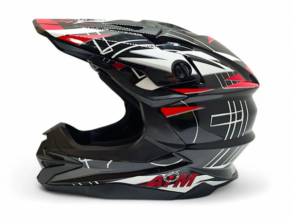 Шлем AiM JK803S Red/Black