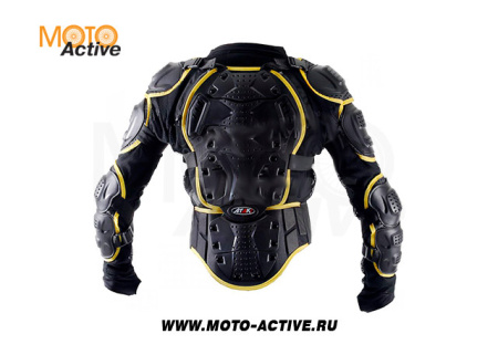 Черепаха защитная ATAKI SC-P114 черная/Hi-Viz желтая