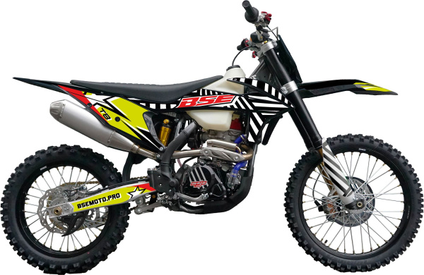 Эндуро / кроссовый мотоцикл BSE T8 Green Twister (015)