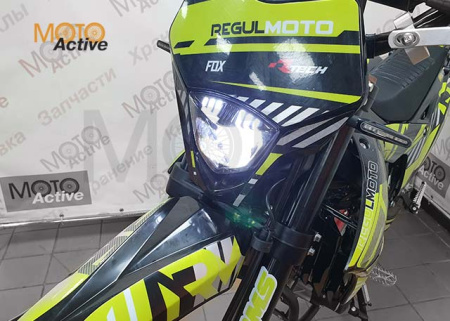 Мотоцикл REGULMOTO ZR 300 PR 4 valves (балансир, с ПТС)) черный-желтый