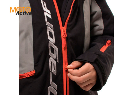 Зимний утепленный комбинезон DF Junior Gravity Black Gray 2023 (116-122)