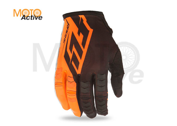 Перчатки FLY RACING KINETIC 2016 черные/оранжевые