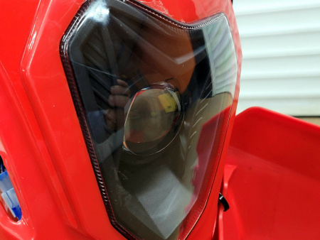 Питбайк Кроссовый Apollo Tracker 110E auto, 14/12 (Красный/Cиний)