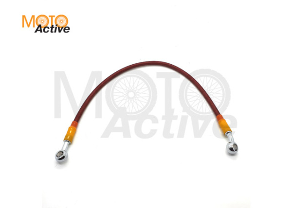 Шланг гидравлический тормозной (армированный) L= 500 d=10мм красный