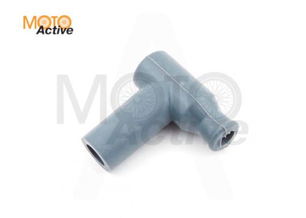 Насвечник мото (тюнинг) 90*, Т- образный (серый) "NJK"