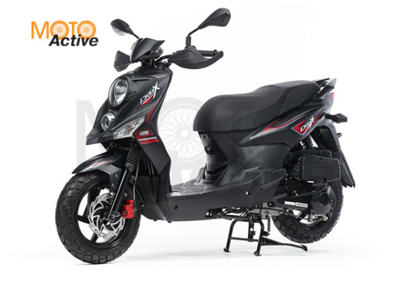 Скутер SYM CROX 125 Черный