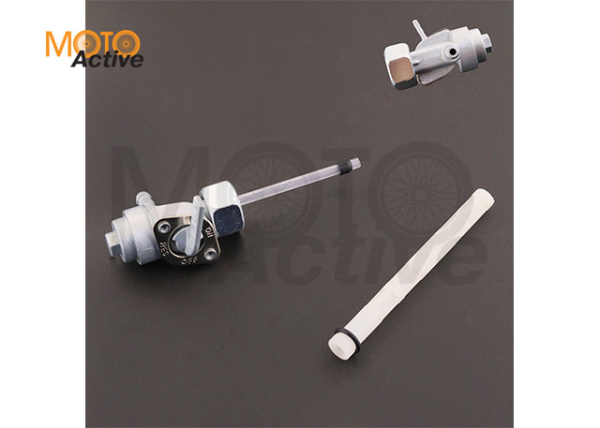 Кран топливный Delta (гайка Ø12mm, штуцер 90*, резерв) "HORZA"