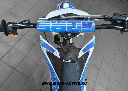 Питбайк SSSR CORE 125 E A 17/14 Cosmic Blue 1 (Автоматическая КПП, электростартер)