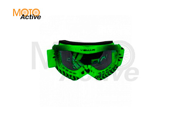 Очки защитные кроссовые VM-1018A, детские (Зеленый, 102781-2)