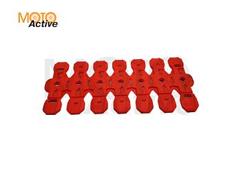 Защита глушителя POLISPORT Armadillo extreme (красная)