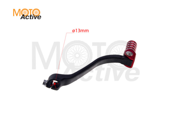 Рычаг переключения передач R-TECH SUZUKI RMZ450 08-22 красный/черный (R-LEVC00RMZ05)