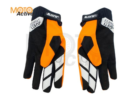 Перчатки JUST1 J-FORCE 2.0, оранжевый/черный