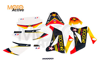 Наклейки набор на пластик для BSE 125