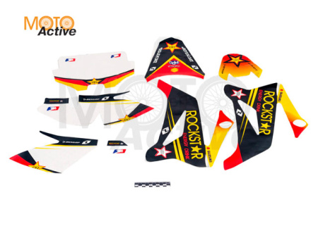 Наклейки набор на пластик для BSE 125