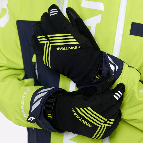 Перчатки FINNTRAIL WINTERSPORT 2750  GRAPHITEYELLOW