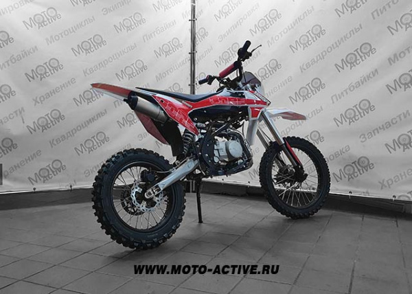 Питбайк SSSR CORE 125 E A 17/14 Cosmic Red 1 (Автоматическая КПП, электростартер)